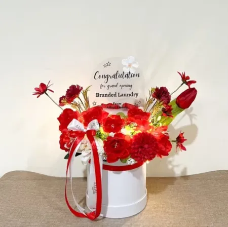 Bloom Box Akrilik Ucapan Grand Opening Jakarta